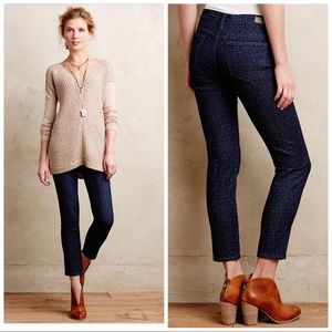 Ag {Anthropologie} Spotted Stevie Jeans